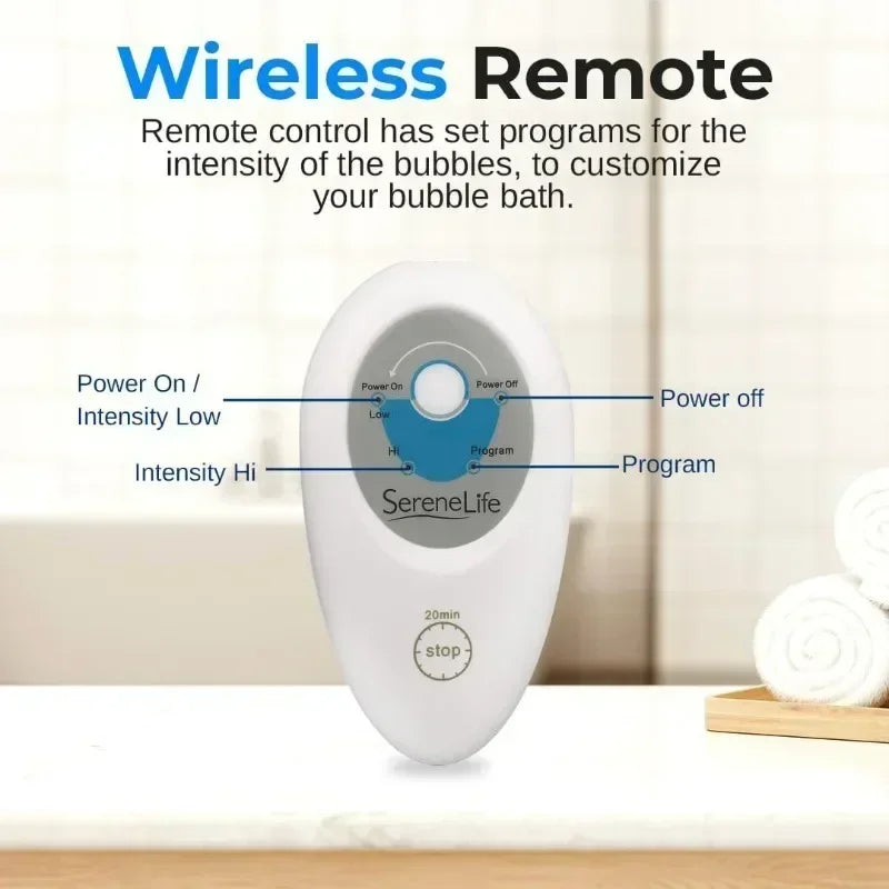 Hot Sale.Hot Sellers.Portable Spa Bubble Bath Massager - Thermal Spa Waterproof Non-Slip Mat with Suction Cup Bottom, Motorized