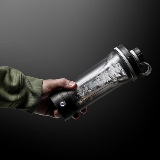 Portable Blender 22Oz USB Rechargeable Blender for Protein Shakes Pre Workout Greens Coffee Pancake Mix Cocktail One-Key Stirring Intelligent 30-Second Automatic System Powerful High-Speed Vortex Easy to Clean Quiet Mixing Leak-Proof Sealing